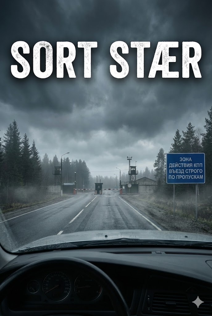 Forside: Sort Stær - Blind Vinkel.
